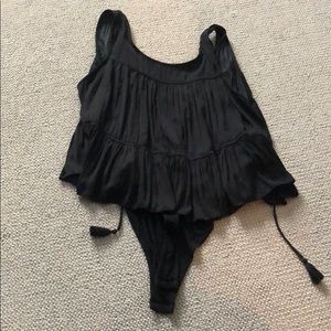 Black body suit